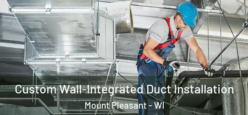 Custom Wall-Integrated Duct Installation Mount Pleasant - WI